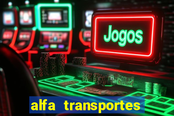 alfa transportes novo hamburgo